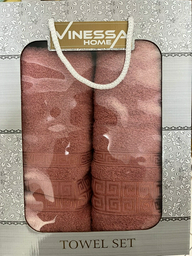 Vinessa набор полотенец 380571 140x70 см 2 шт, махровая ткань