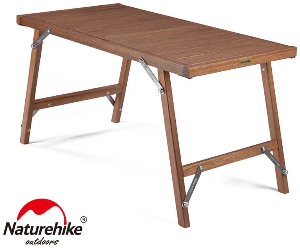 Naturehike стол Складной деревянный стол NH20JJ037 коричневый купить,NaN