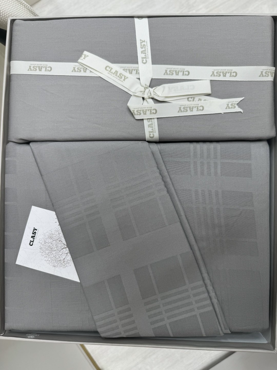 Комплект CLASY 2024 2-спальный сатин, 4 наволочки: 50x70 см купить,NaN