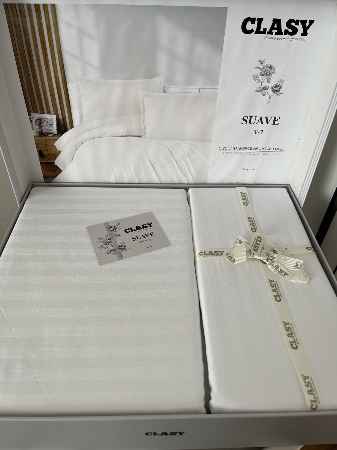 Комплект CLASY Suave 2-спальный хлопок, 2 наволочки: 50x70 см купить,NaN