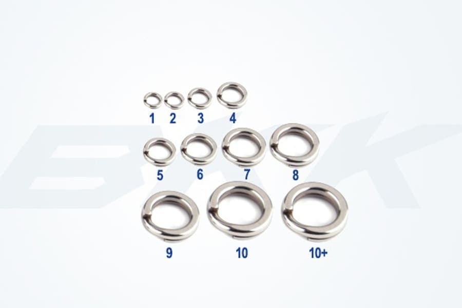 Кольцо заводное BKK Заводные кольца Split Ring-51 №10+ — 182kg — D-SP-1020 купить,NaN