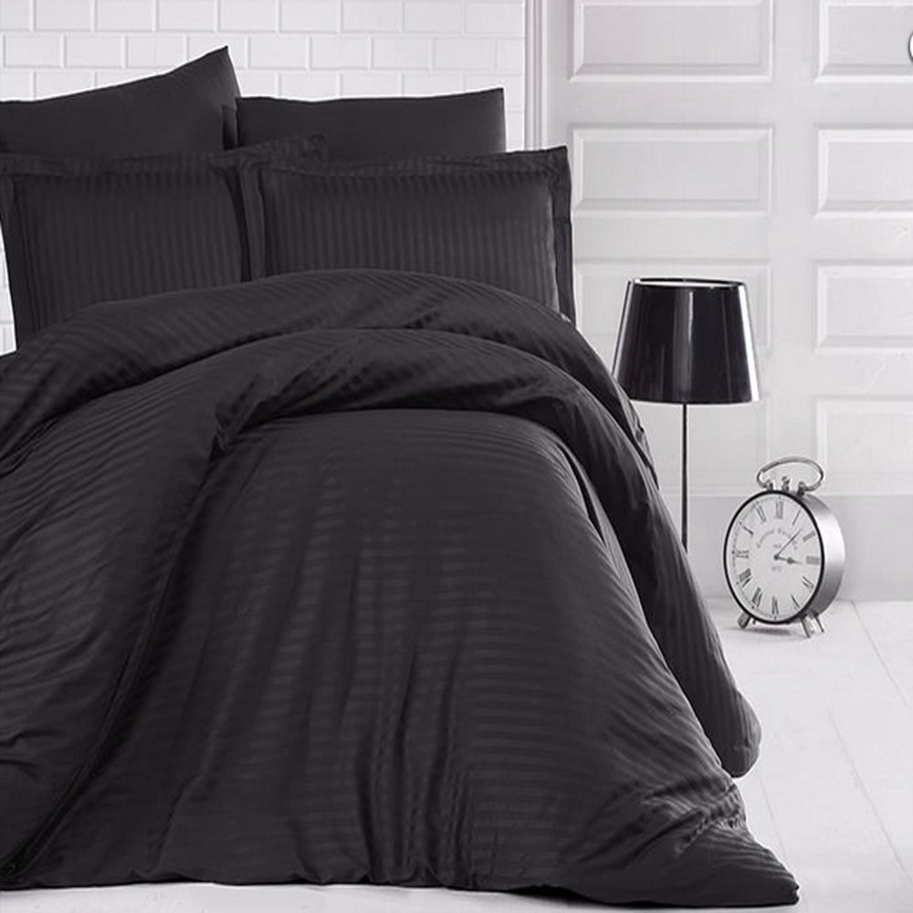 Комплект CLASY Premium Stripe 2-спальный страйп-сатин, 4 наволочки: 50x70 см, 70x70 см купить,NaN