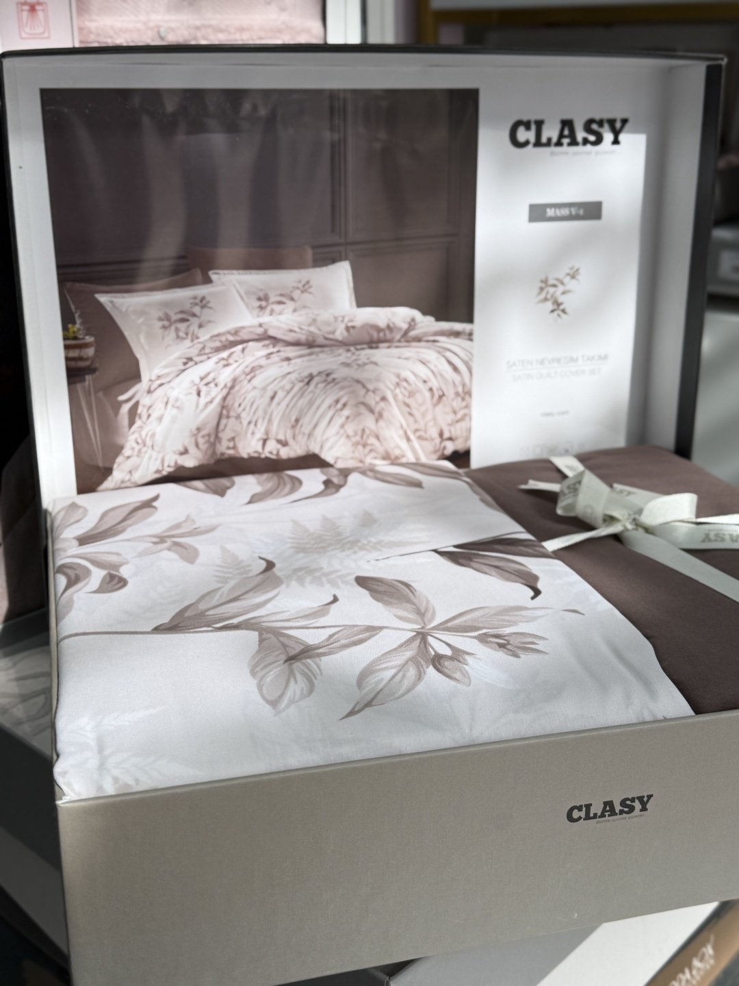 Комплект CLASY евростандарт хлопок, сатин, наволочки: 50x70 см