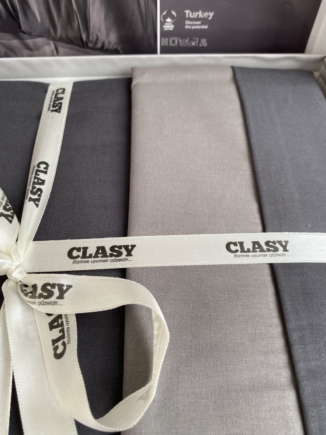 Комплект CLASY Pure евростандарт ранфорс, 2 наволочки: 50x70 см купить,NaN