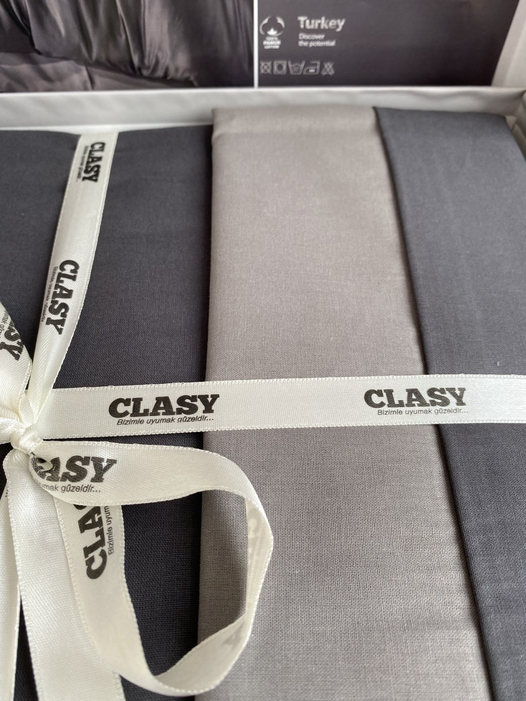 Комплект CLASY Pure евростандарт ранфорс, 2 наволочки: 50x70 см купить,NaN