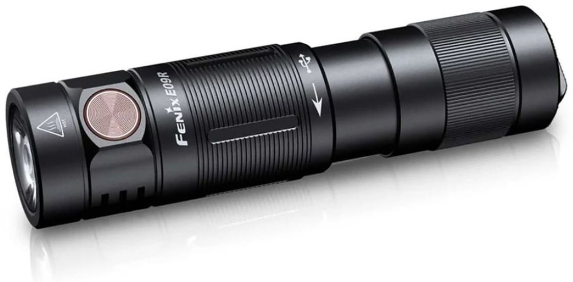 Fenix E09R 600 Lumens LED Flashlight кемпинговый черный купить,NaN