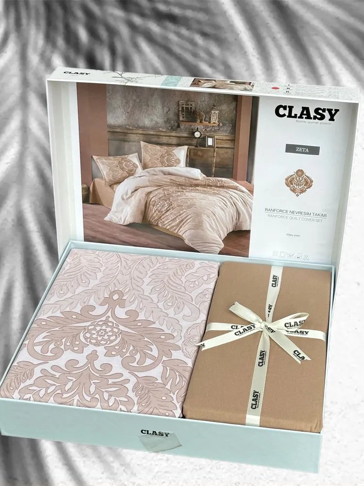 Комплект CLASY 2-спальный хлопок, ранфорс, : 50x70 см купить,NaN