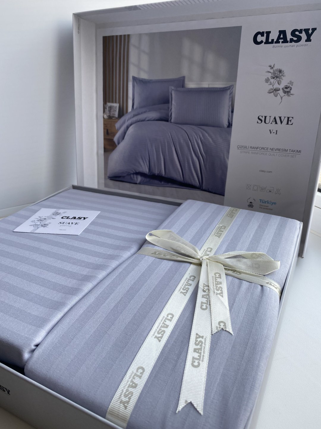 Комплект CLASY Suave 2-спальный сатин, ранфорс, 2 наволочки: 50x70 см купить,NaN