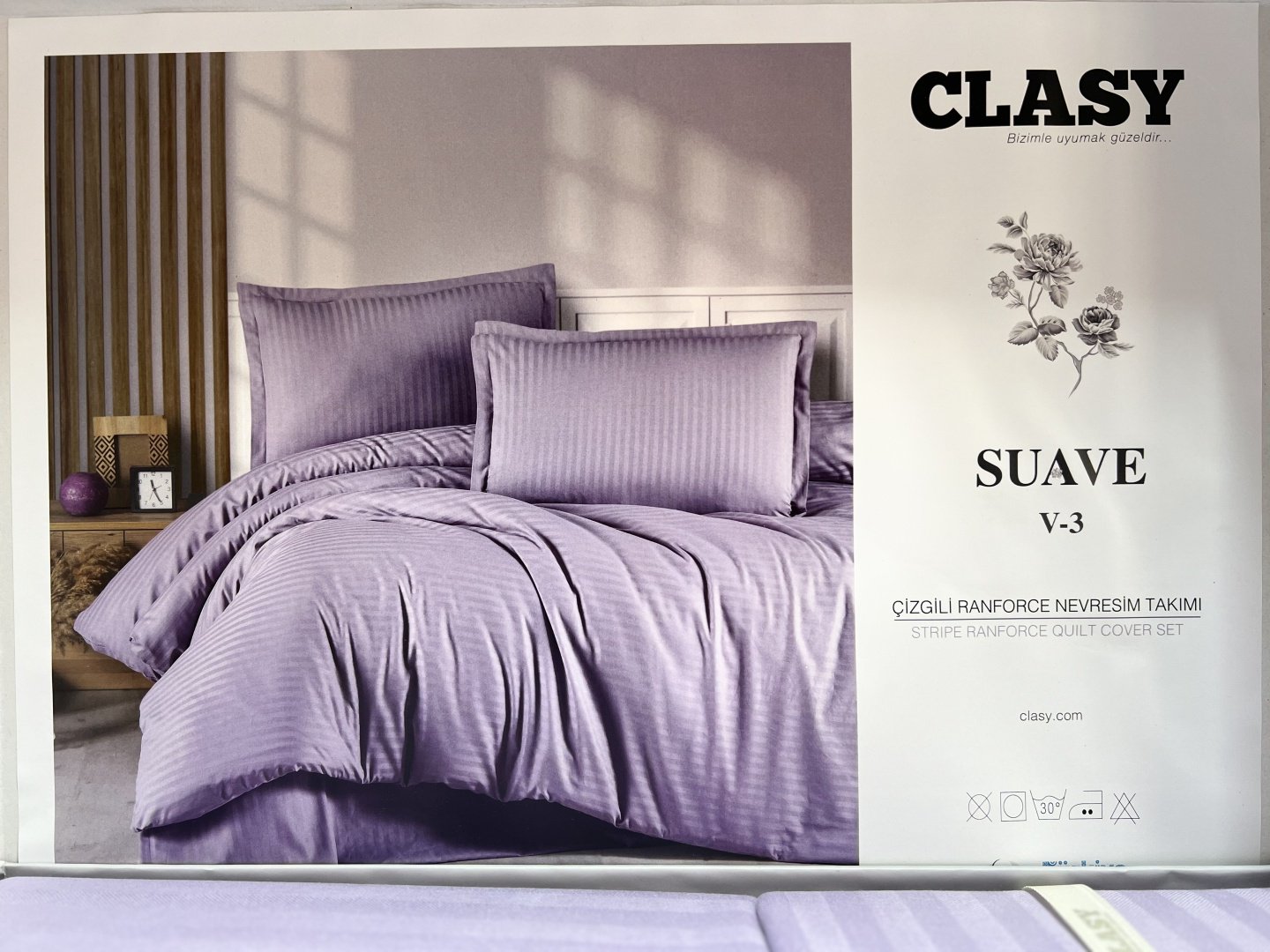 Комплект CLASY евростандарт ранфорс, : 50x70 см