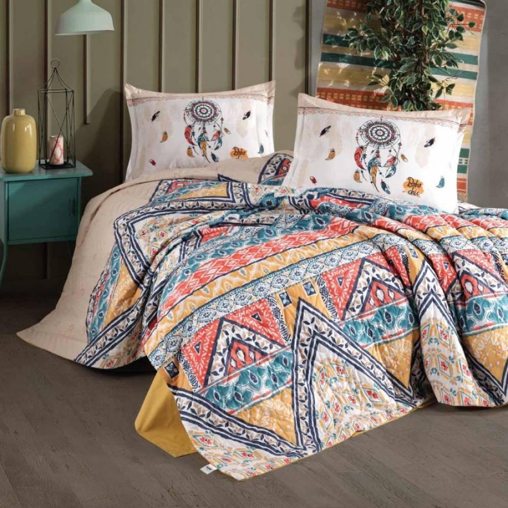 Комплект CLASY Boho 2-спальный хлопок, ранфорс, 2 наволочки: 50x70 см