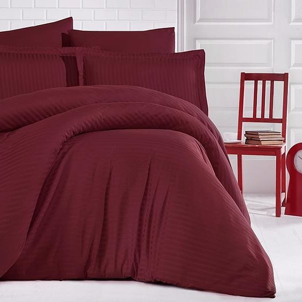 Комплект CLASY Deluxe евростандарт страйп-сатин, 4 наволочки: 50x70 см купить,NaN
