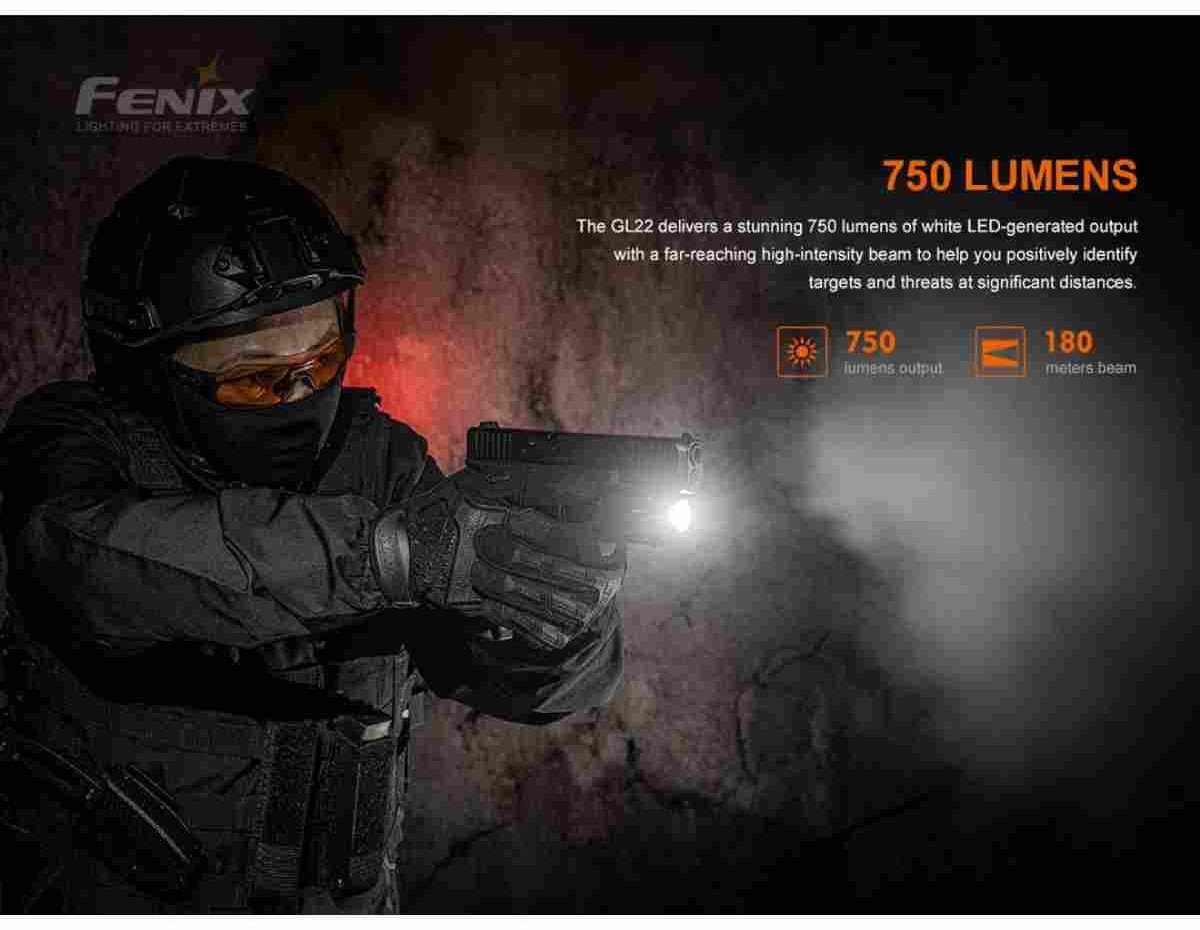 Фонарь Fenix GL22 LED Flashlight GL22.11111 кемпинговый черный купить,NaN