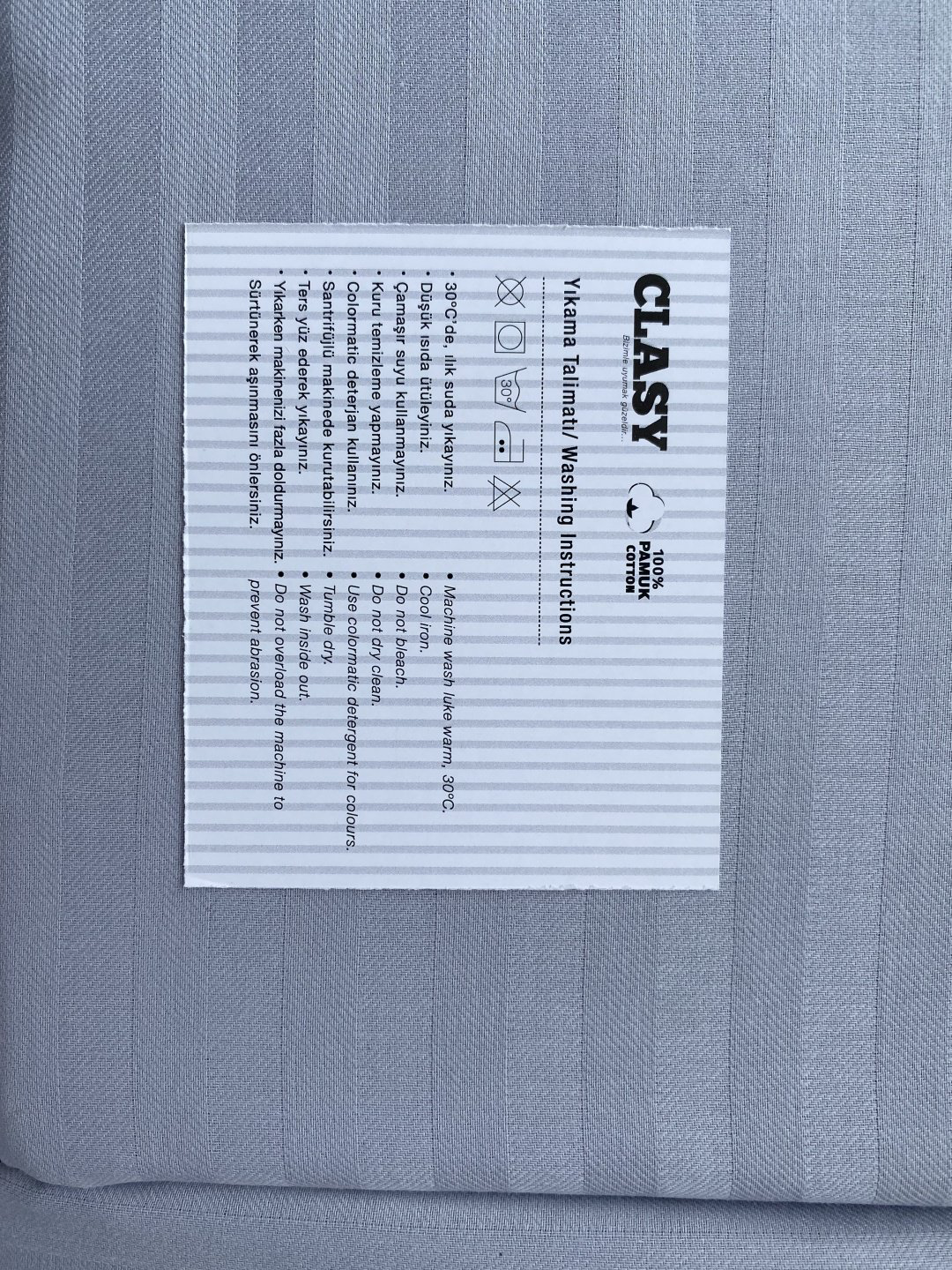 Комплект CLASY Suave 2-спальный сатин, ранфорс, 2 наволочки: 50x70 см купить,NaN
