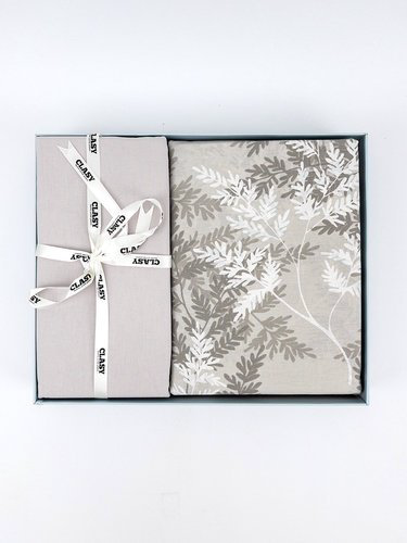 Комплект CLASY Natur 1.5-спальный ранфорс, : 50x70 см купить,NaN