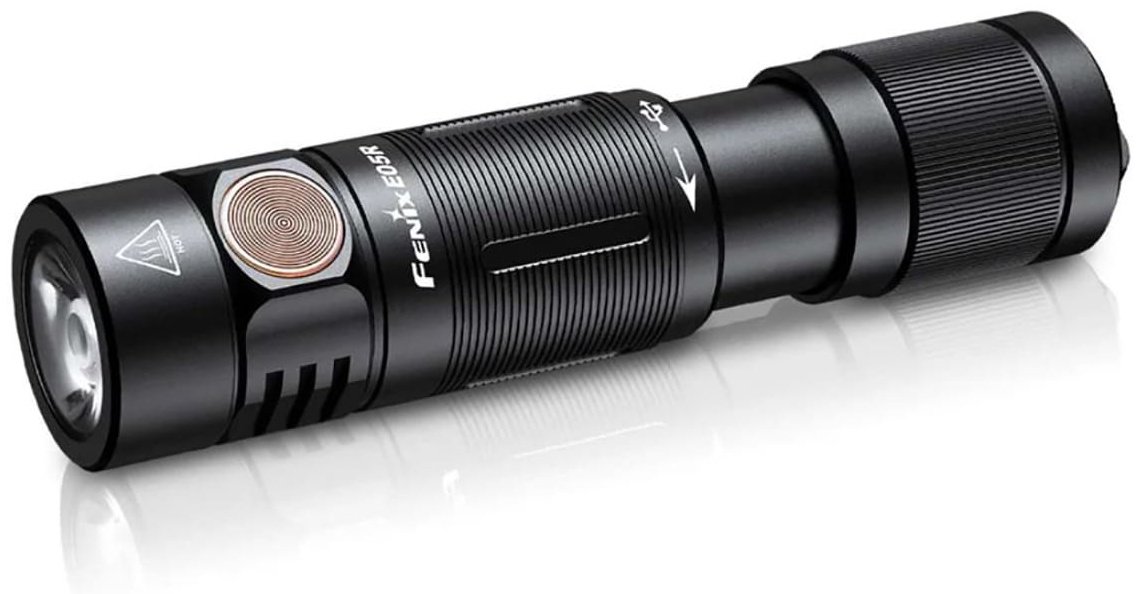 Fenix E05R 400 Lumens LED Flashlight ручной серый купить,NaN