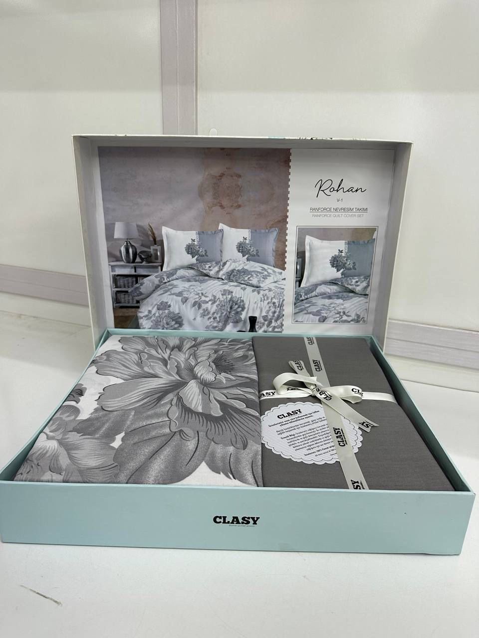 Комплект CLASY 1.5-спальный хлопок, ранфорс, : 50x70 см купить,NaN