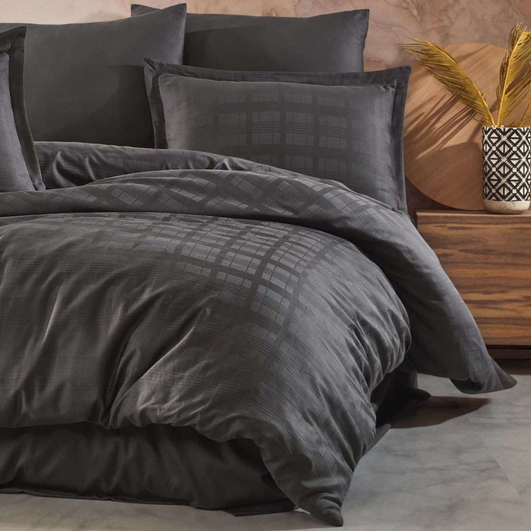 Комплект CLASY 2-спальный сатин, жаккард, : 50x70 см