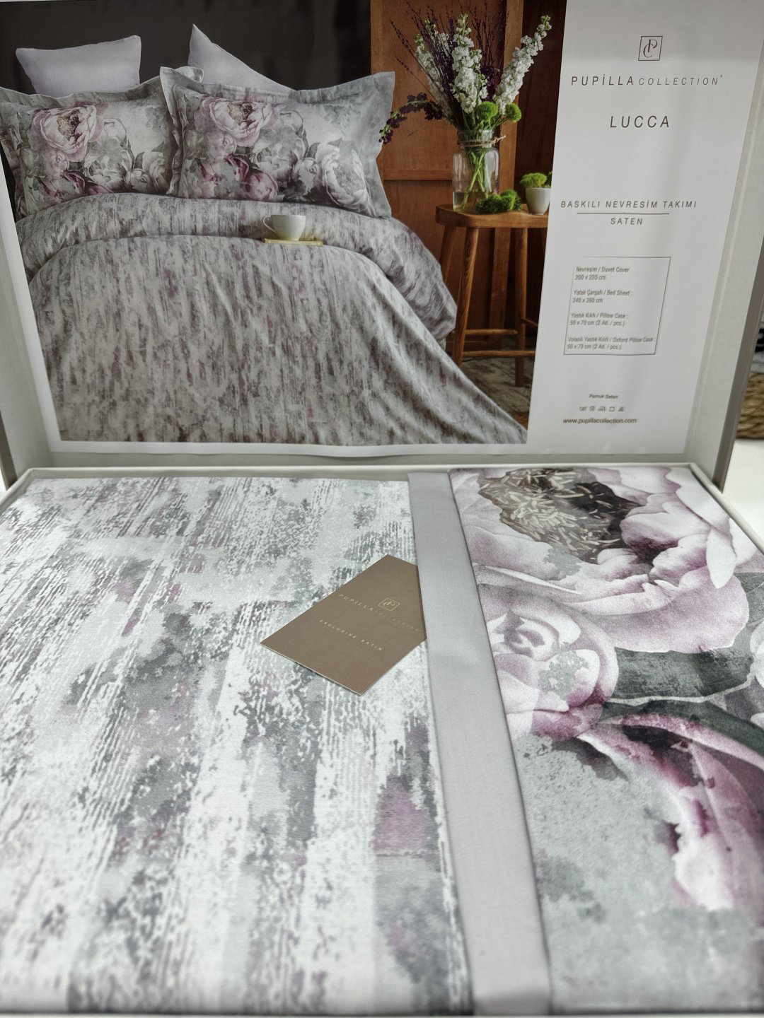 Комплект Pupilla евростандарт сатин, : 50x70 см купить,NaN