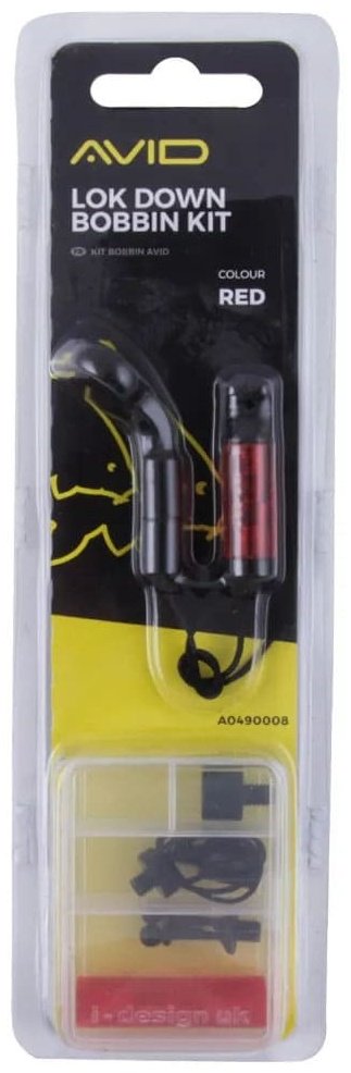 Сигнализатор поклевки Avid Carp Lok Down Bobbin Kit Red купить,NaN