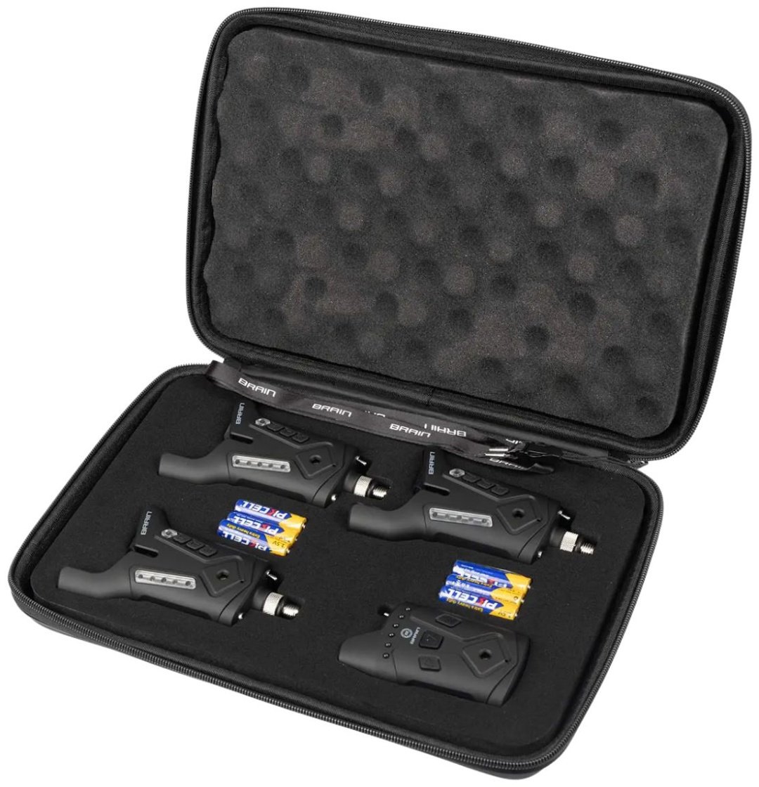 Сигнализатор поклевки Brain электронный Wireless Bite Alarm F-1 3+1 купить,NaN
