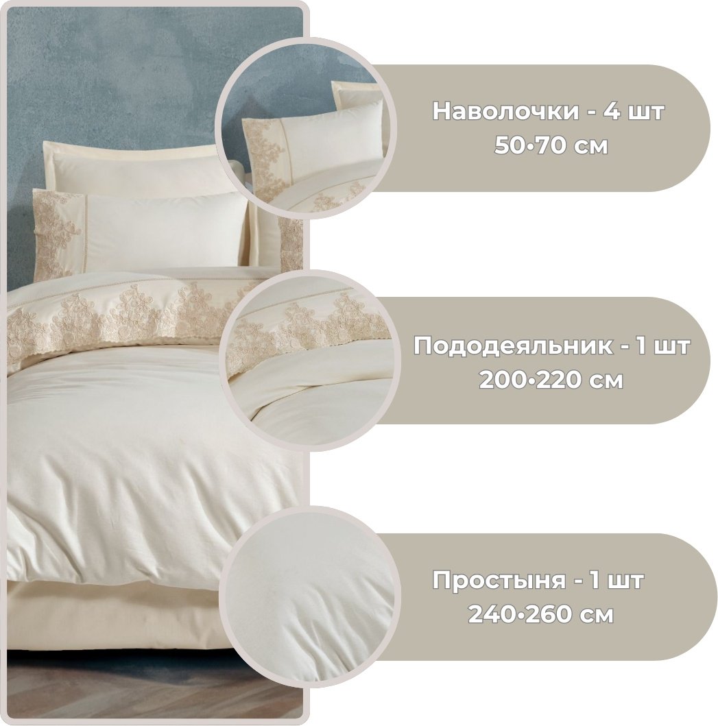 Комплект CLASY евростандарт хлопок, ранфорс, эко-хлопок, : 50x70 см купить,NaN