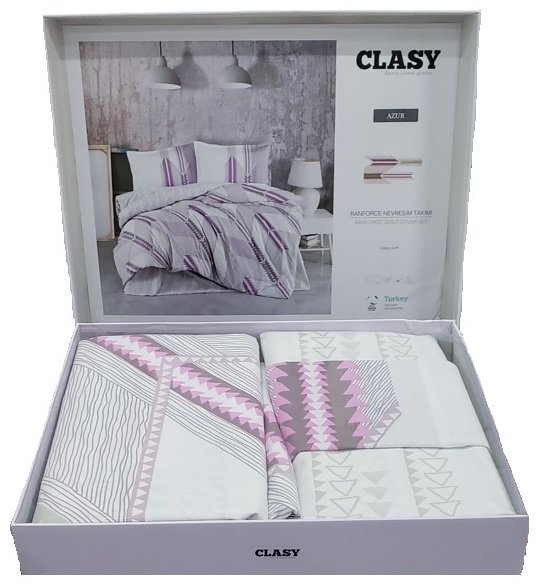 Комплект CLASY 2-спальный хлопок, : 50x70 см