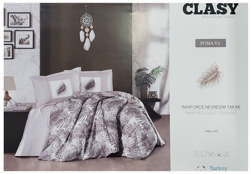 Комплект CLASY 2-спальный хлопок, : 50x70 см купить,NaN