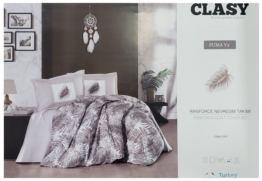 Комплект CLASY 2-спальный хлопок, : 50x70 см купить,NaN