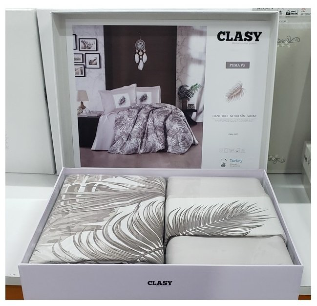 Комплект CLASY 2-спальный хлопок, : 50x70 см купить,NaN