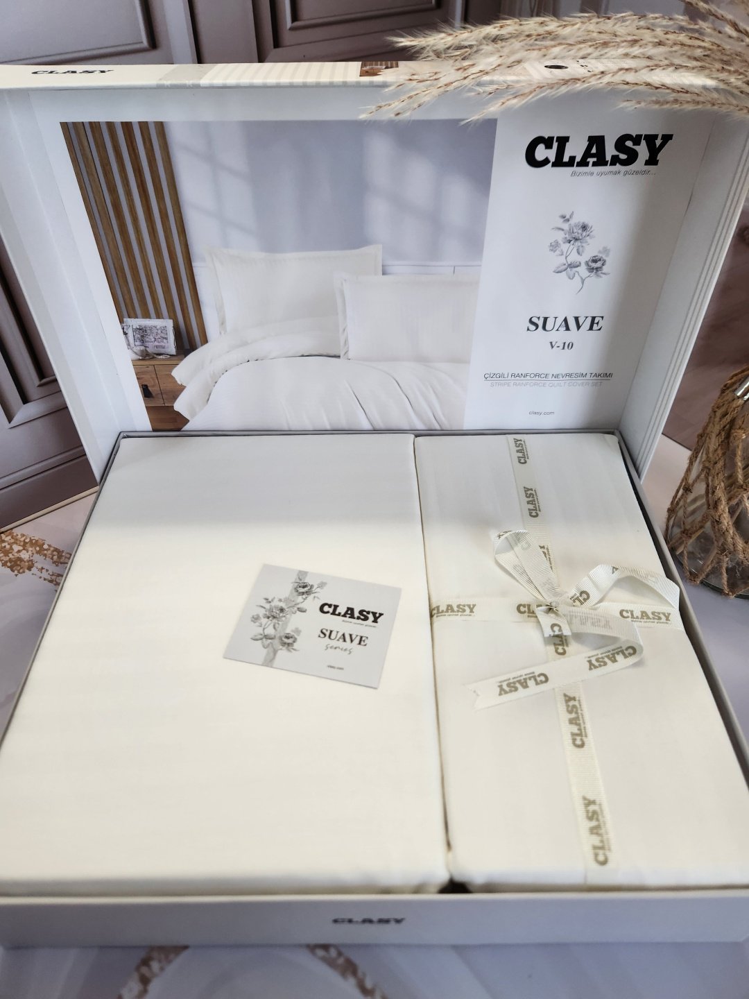 Комплект CLASY Suave 2-спальный хлопок, ранфорс, 2 наволочки: 50x70 см купить,NaN