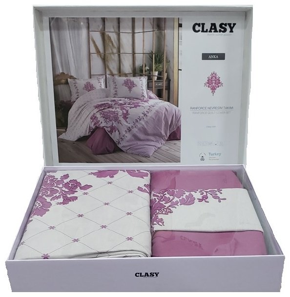 Комплект CLASY 1.5-спальный хлопок, : 50x70 см купить,NaN