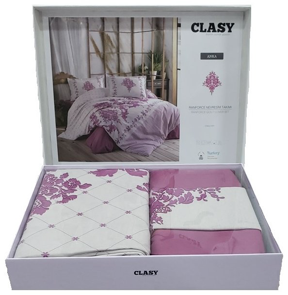 Комплект CLASY 1.5-спальный хлопок, : 50x70 см купить,NaN