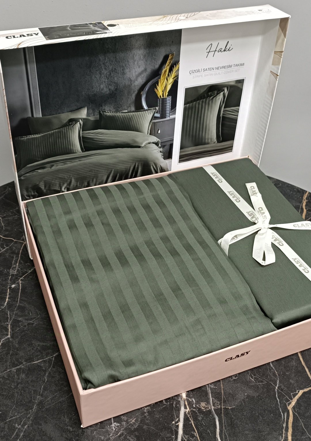 Комплект CLASY Deluxe satin семейный сатин, 4 наволочки: 50x70 см, 70x70 см купить,NaN
