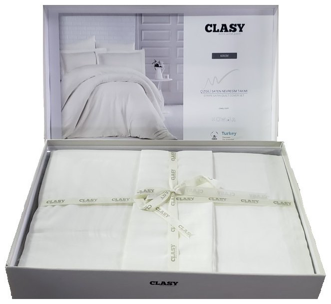 Комплект CLASY семейный хлопок, страйп-сатин, : 50x70 см, 70x70 см купить,55000