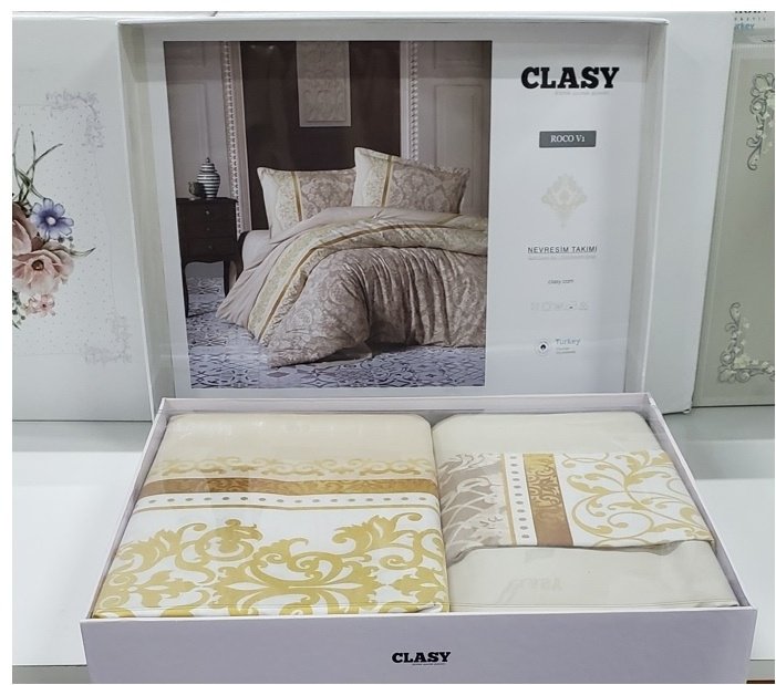 Комплект CLASY 2-спальный ранфорс, : 50x70 см купить,NaN
