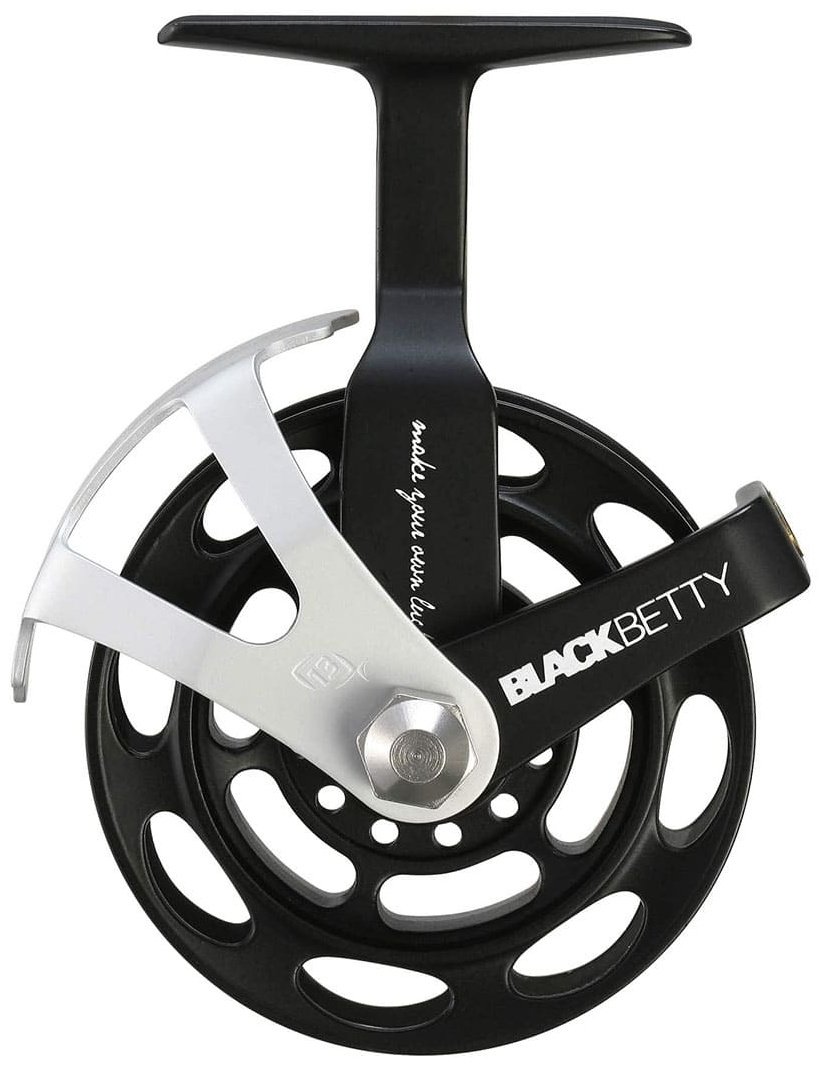 Катушка 13 Fishing Black Betty Inline Ice Reel 1:1 Gear Ratio купить,NaN