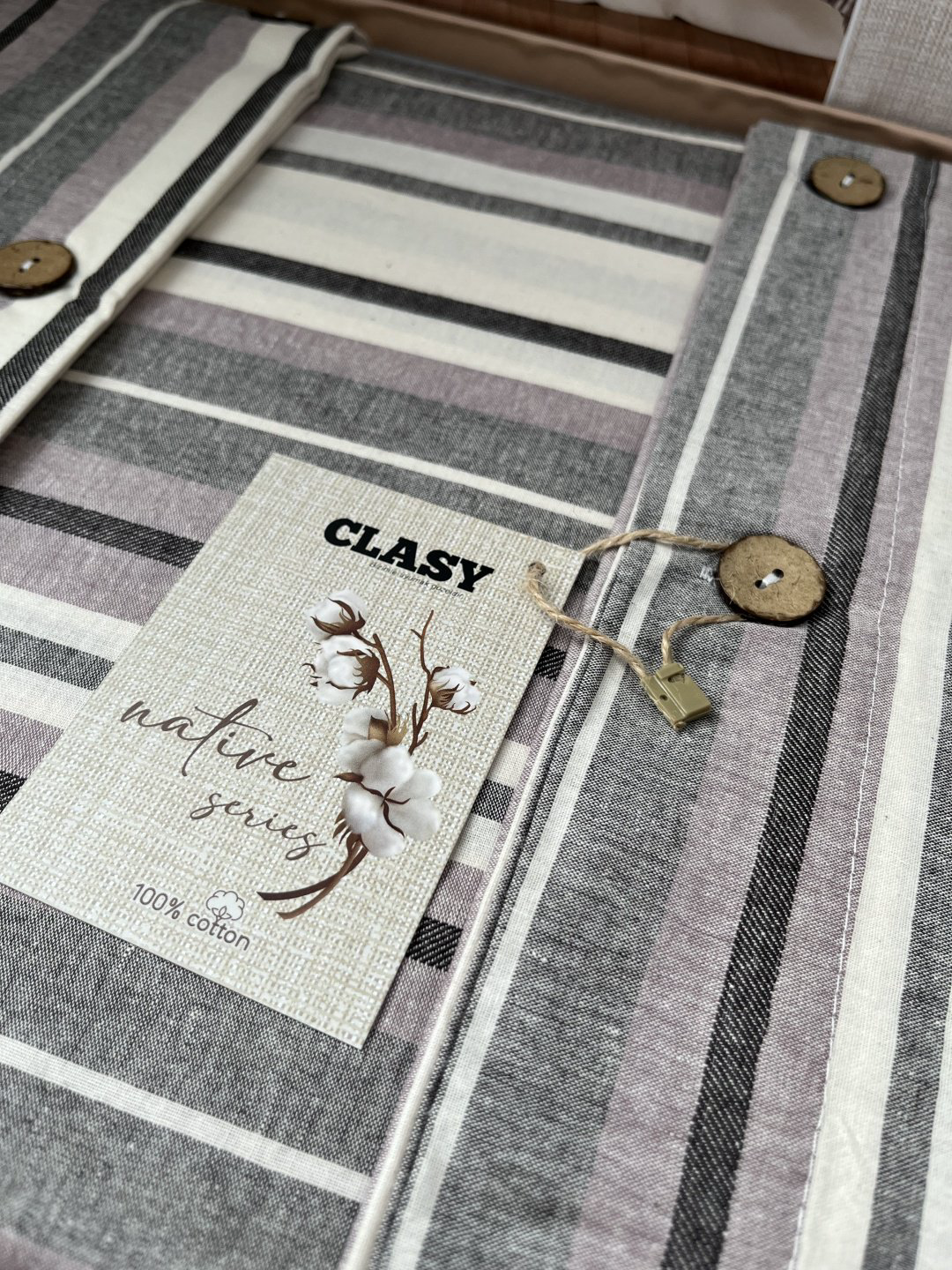 Комплект CLASY Rune 2-спальный ранфорс, 2 наволочки: 50x70 см купить,NaN