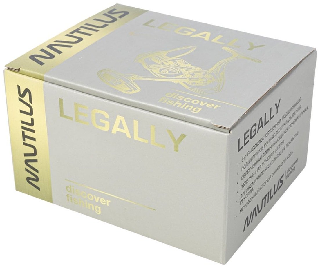 Катушка NAUTILUS безынерционная Legally, 16-59296058 купить,NaN