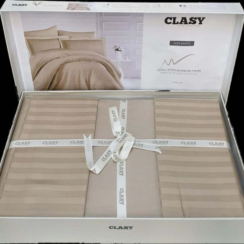 Комплект CLASY Cappuccino семейный сатин, 4 наволочки: 50x70 см купить,NaN