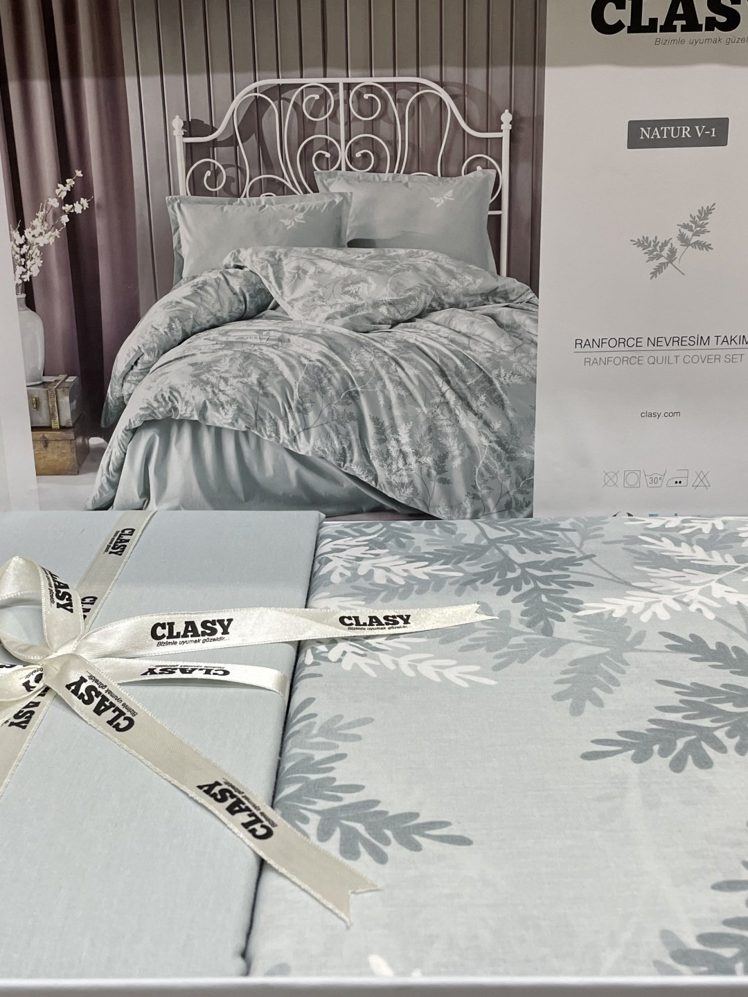 Комплект 2-спальный CLASY Clasy, наволочки: 50x70 см, ранфорс купить,NaN
