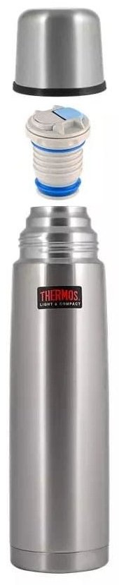 Классический термос THERMOS 1 л FBB-1000B SBK 1L серебристый купить,NaN