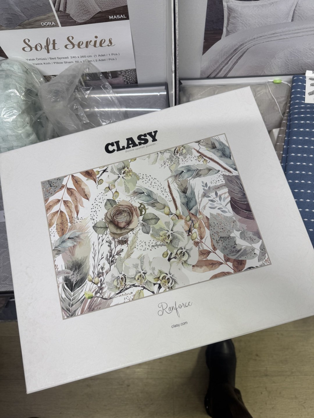 Комплект CLASY евростандарт ранфорс, : 50x70 см