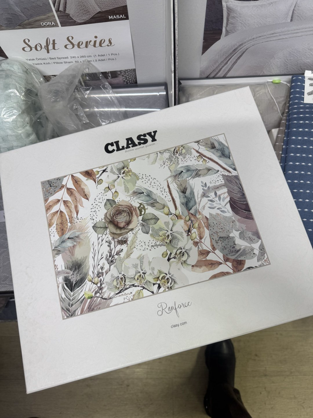 Комплект CLASY евростандарт ранфорс, : 50x70 см купить,25000