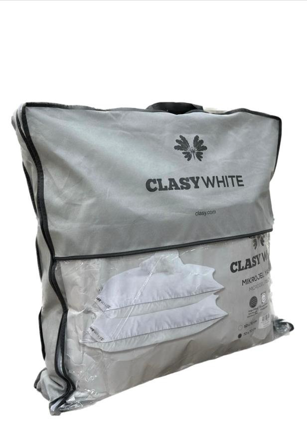 Подушка CLASY 70x70 см, силикон, микрогель купить,NaN