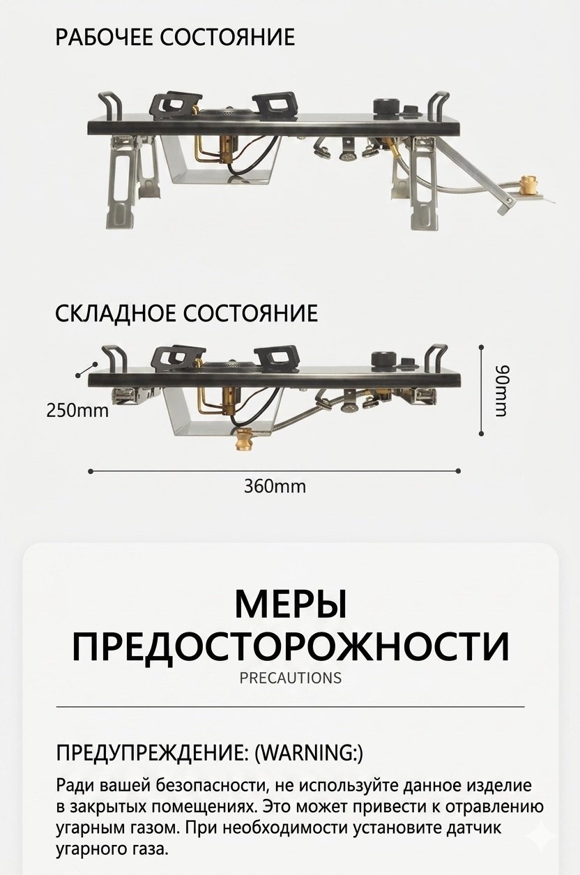Плитка Naturehike Yukon NH20RJ001 без баллона купить,NaN