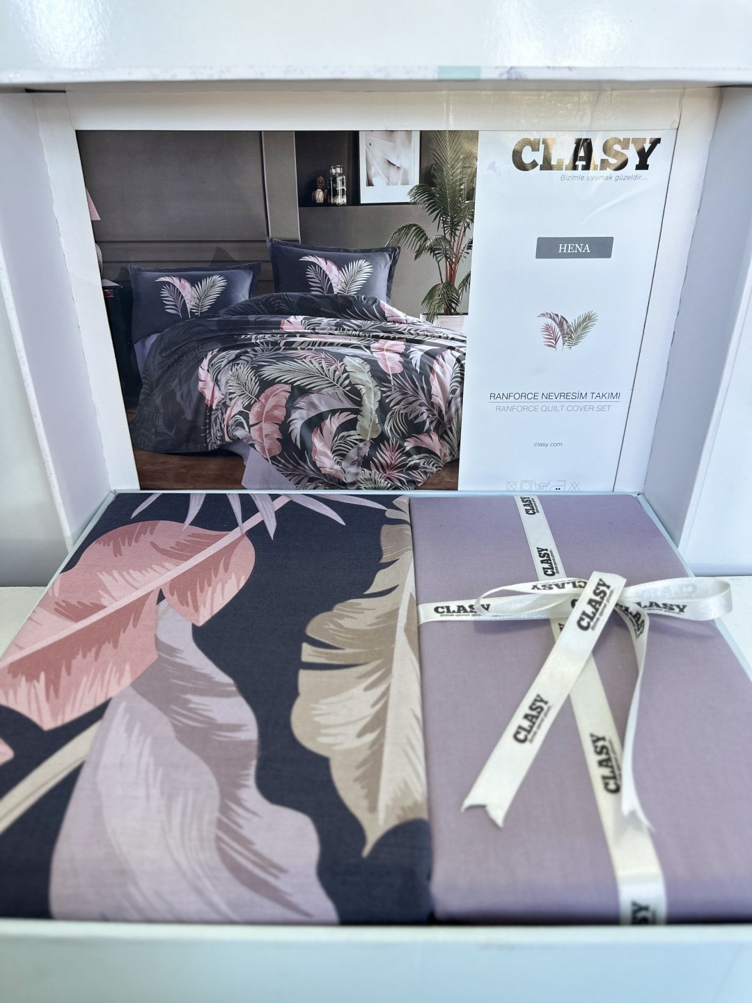Комплект CLASY Hena 2-спальный хлопок, ранфорс, 2 наволочки: 50x70 см купить,NaN