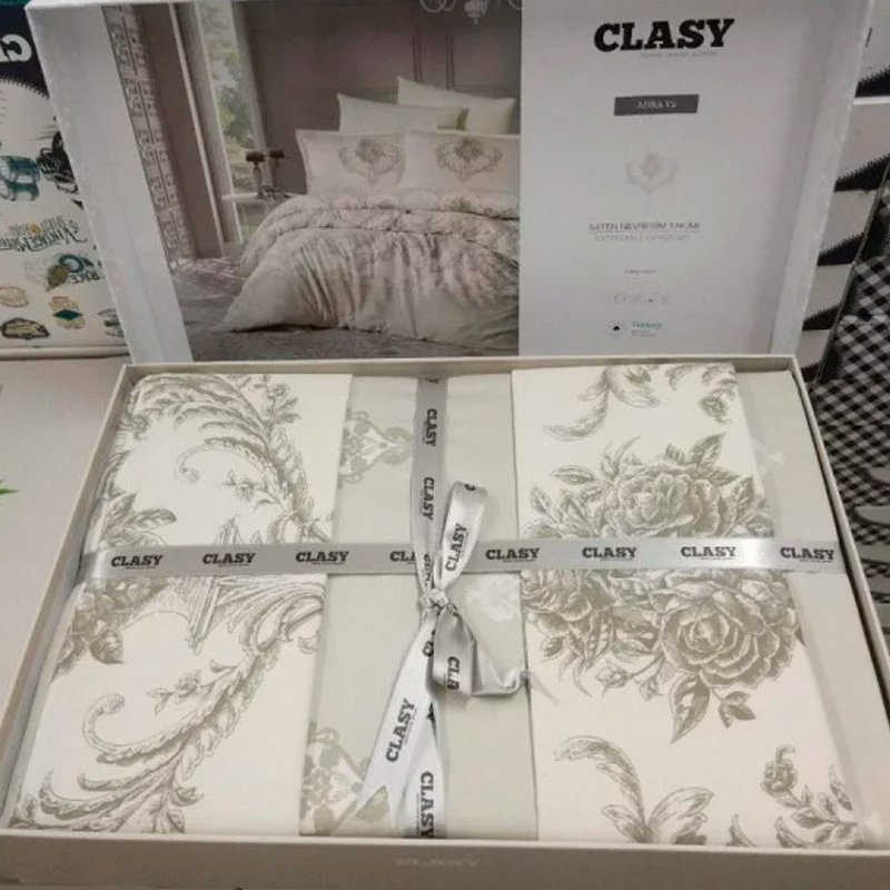 Комплект CLASY семейный сатин, : 50x70 см, 70x70 см - ForteMarket Комплект CLASY семейный сатин, : 50x70 см, 70x70 см купить,0