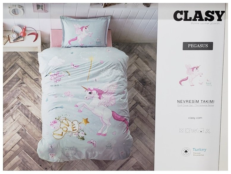 Комплект CLASY детский хлопок, : 50x70 см купить,NaN