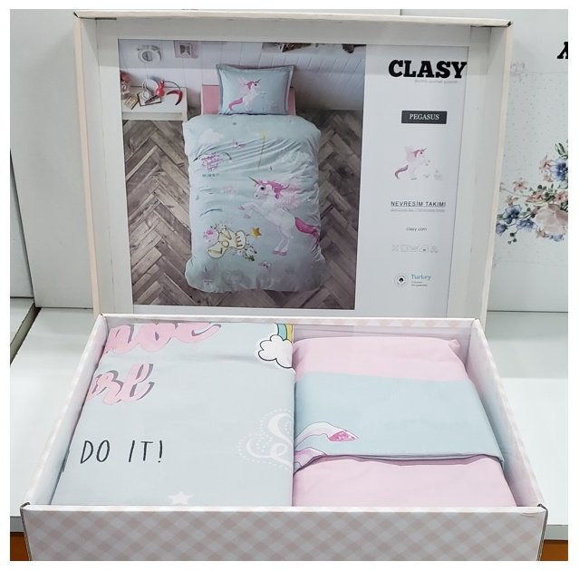 Комплект CLASY детский хлопок, : 50x70 см купить,NaN