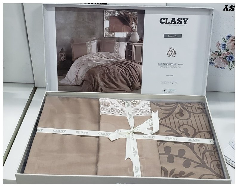 Комплект CLASY 1.5-спальный сатин, : 50x70 см купить,NaN